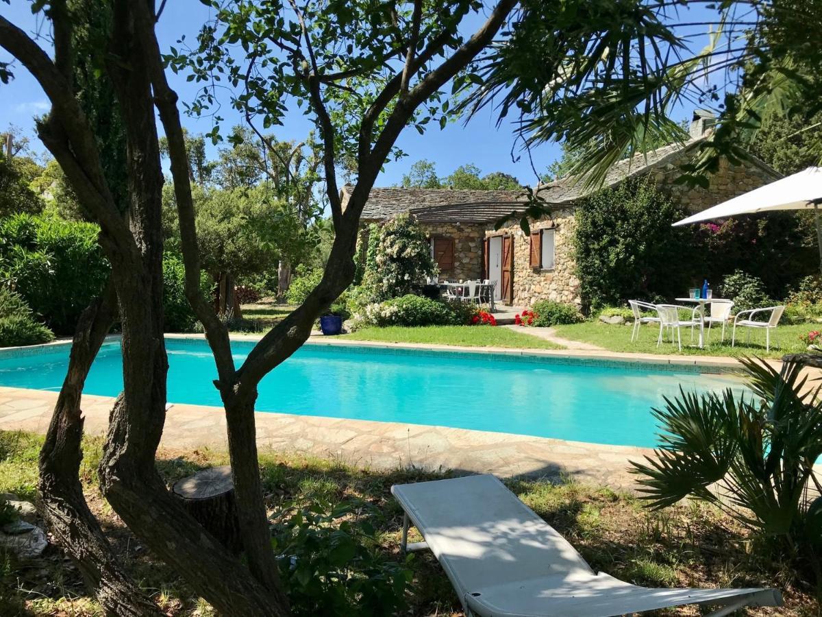 Les Jardins De Foata Villa Barbaggio Екстериор снимка